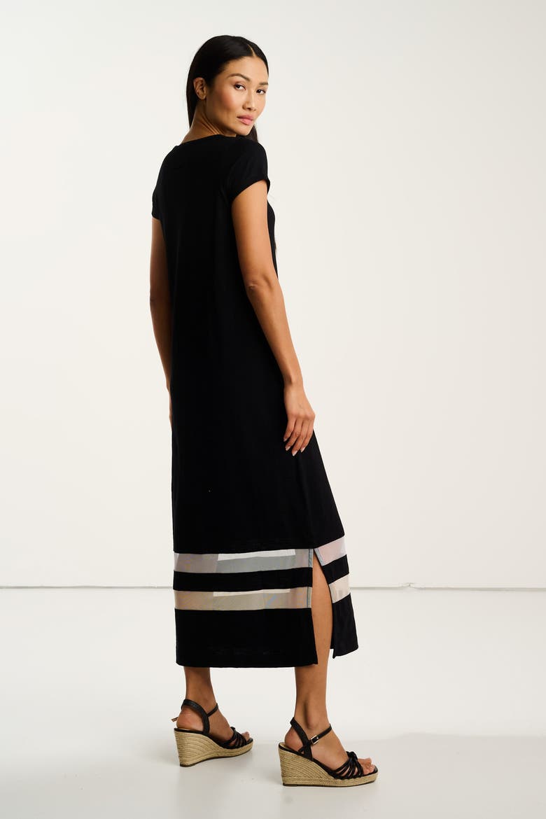 The Mesher Dress, Alternate, color, Black