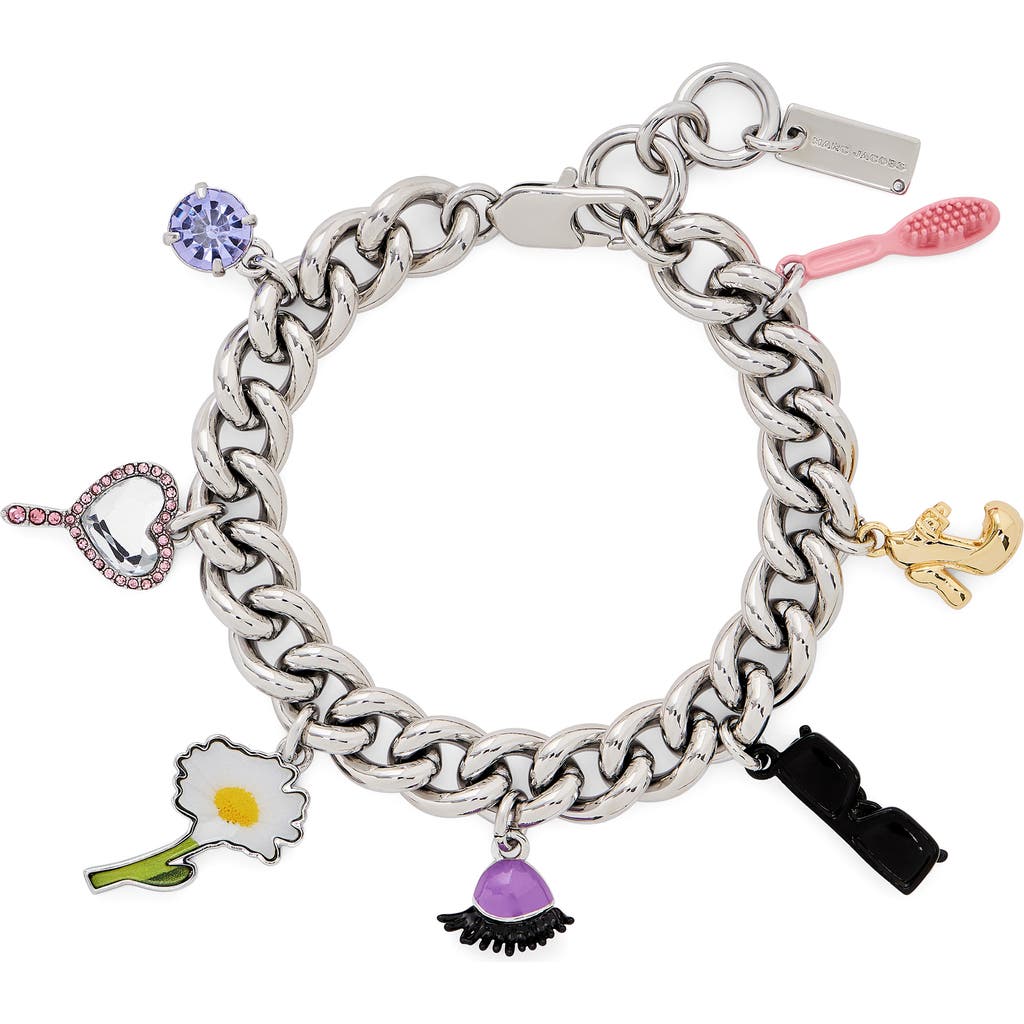 Marc Jacobs The Charm Bracelet By The Dollhouse In Metallic