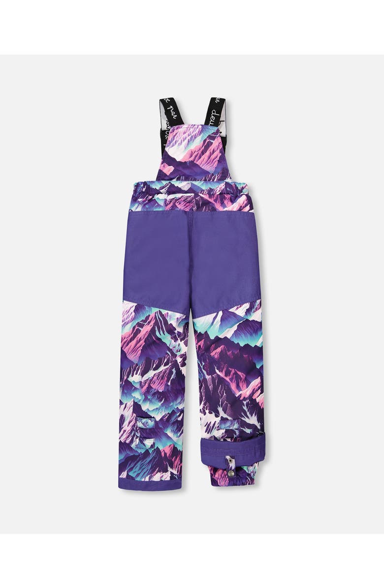 Deux par Deux Two-Piece Play Snowsuit Mountain, Alternate, color, Purple