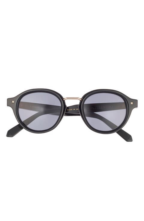46mm Round Sunglasses