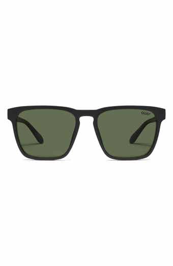 QUAY Unplugged 56mm Polarized Square Sunglasses