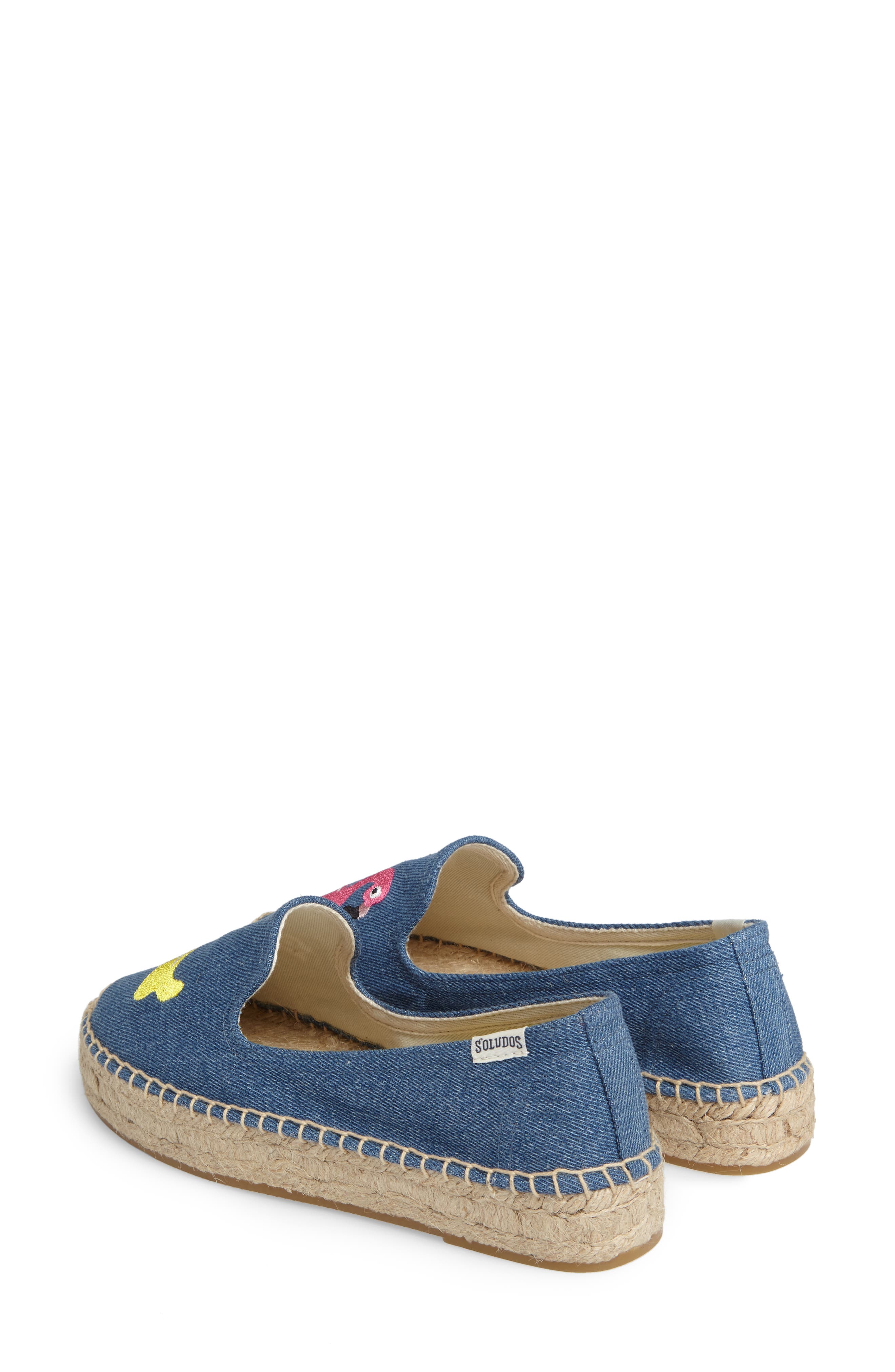 Soludos Embroidered Espadrille, Alternate, color, 