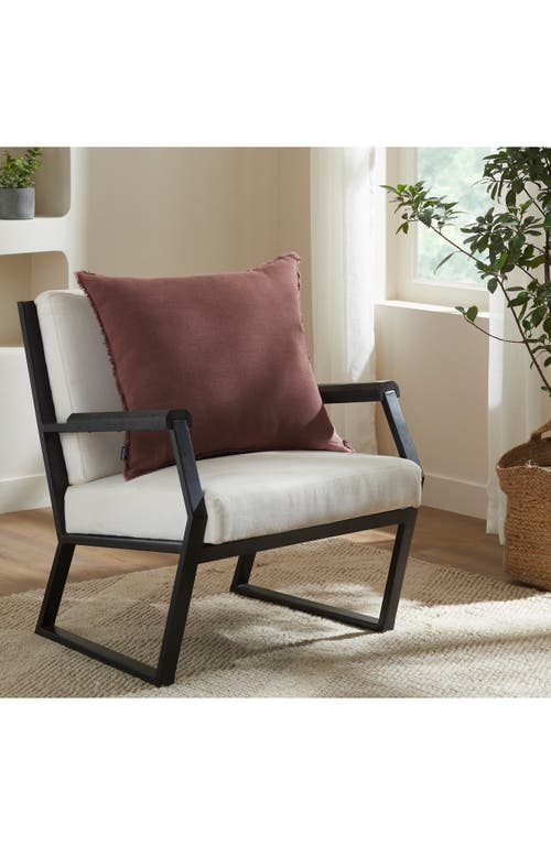 Shop Renwil Pan Accent Pillow In Dark Chestnut