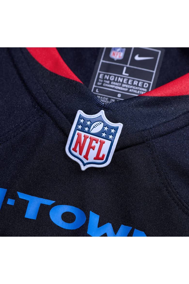 Men's Nike C.J. Stroud Navy Houston Texans 2nd Alternate Game Jersey, Alternate, color, Navy