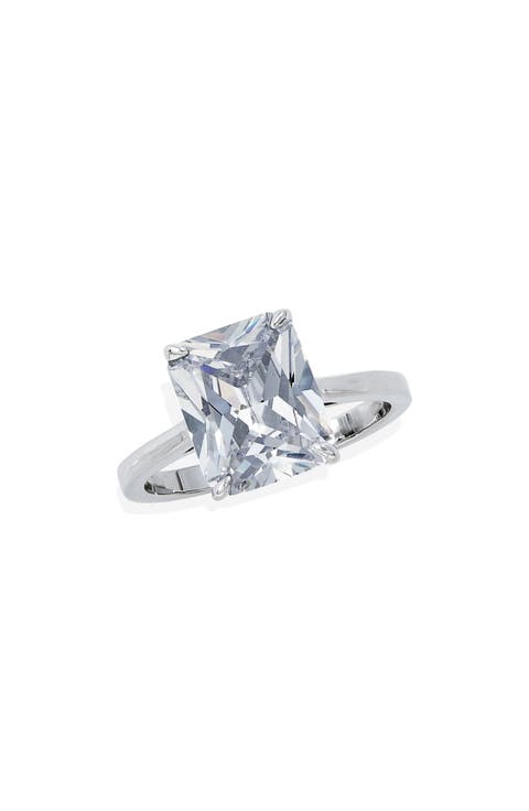 Solitaire CZ Ring