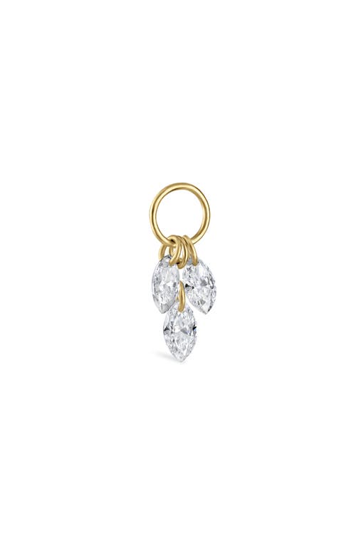 MARIA TASH MARIA TASH FLOATING DIAMOND PLUME CHARM
