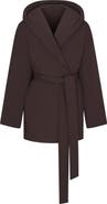 NikeSKIMS Woven Stretch Nylon Wrap Coat