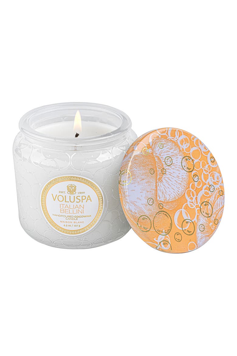 Italian Bellini Petite Jar Candle, Main, color, ITALIAN BELLINI