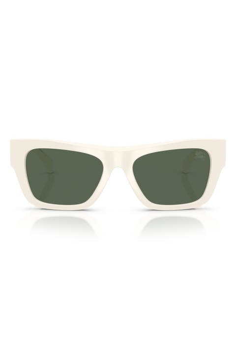 53mm Rectangle Sunglasses