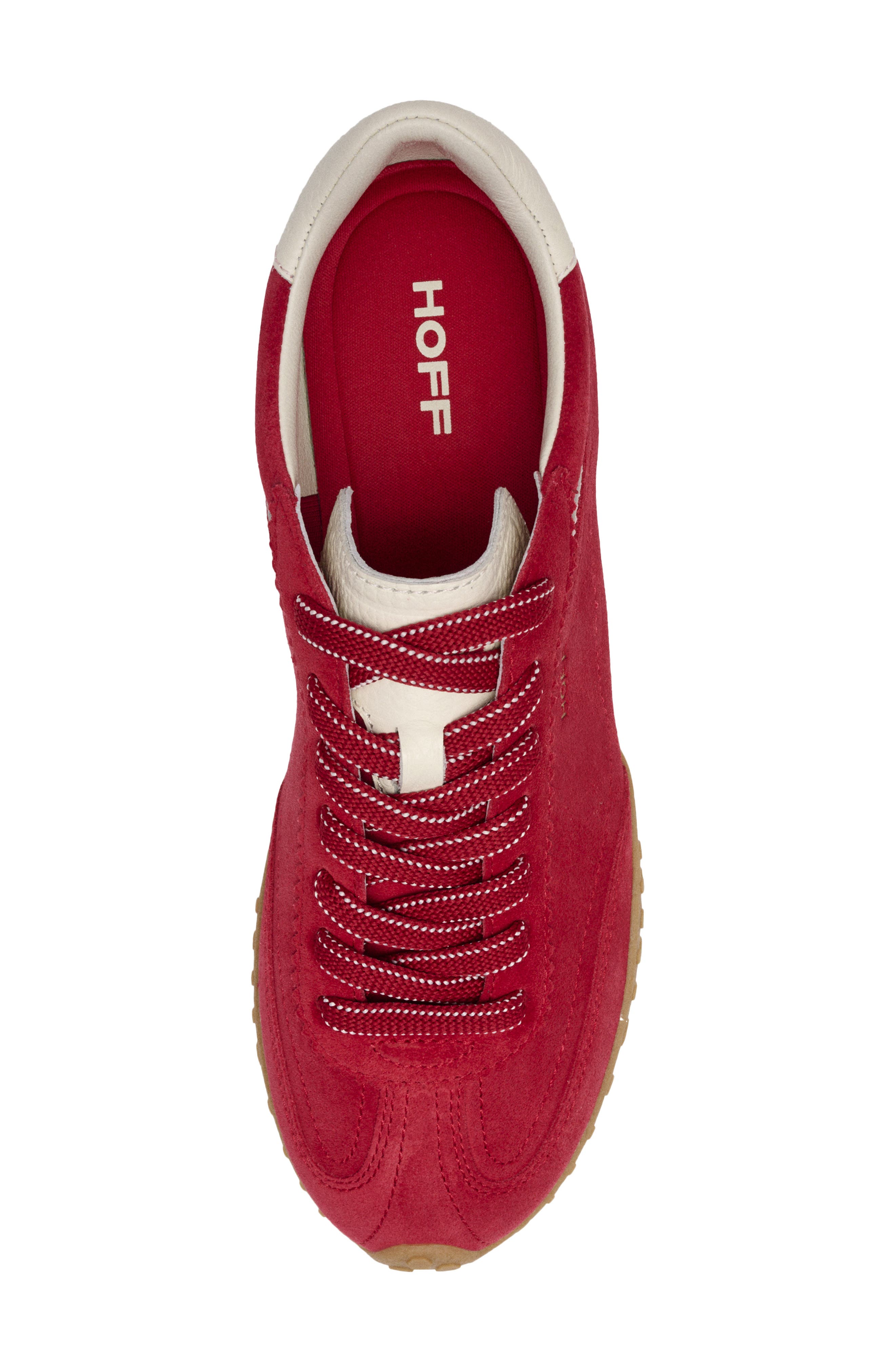 Gender Inclusive Bridge Sneaker, Alternate, color, RED