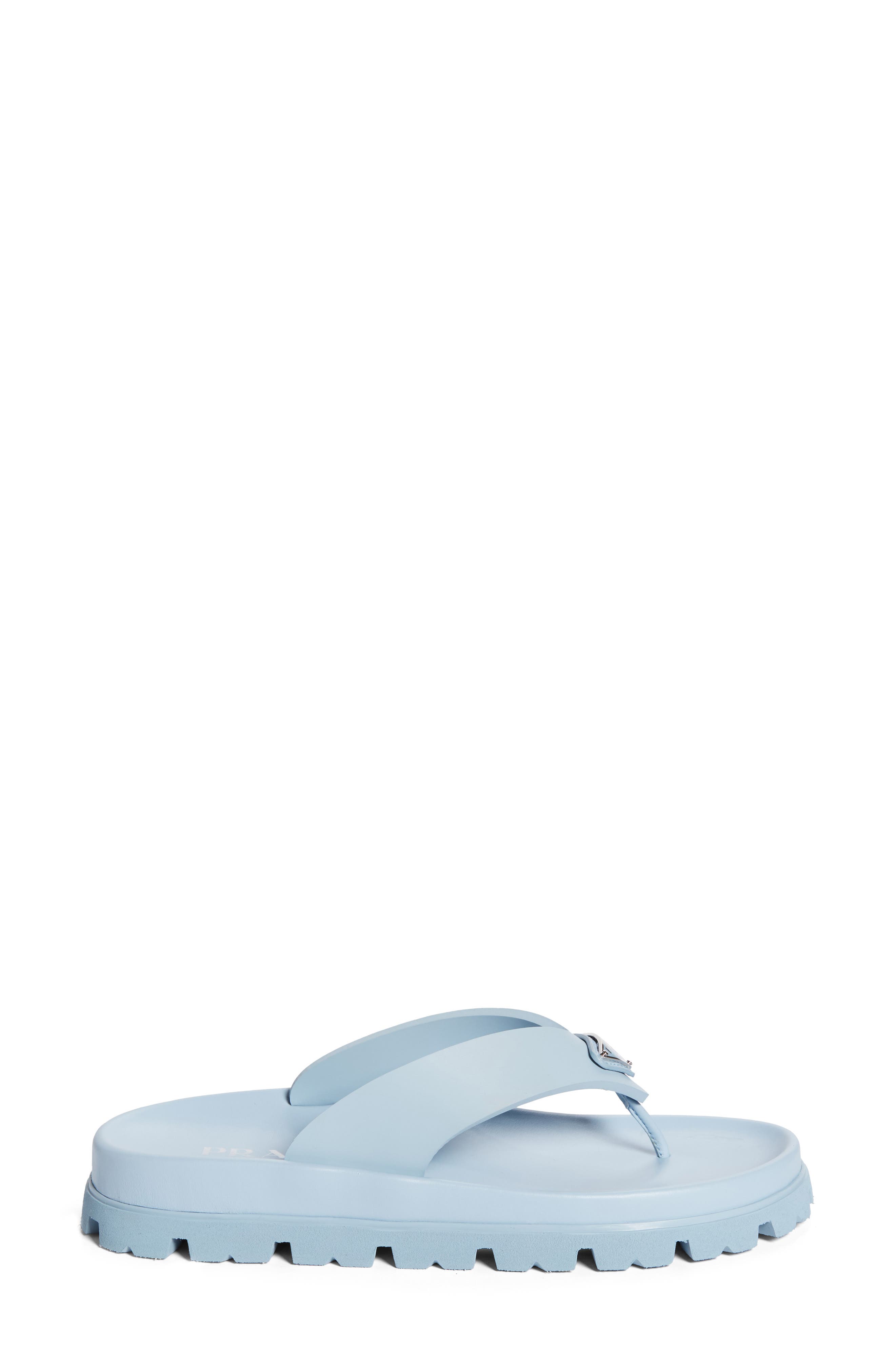 Lug Sole Flip Flop, Alternate, color, CIELO