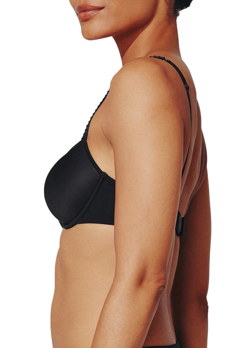 24\/7® Classic Underwire T-Shirt Bra, Alternate, color, BLACK