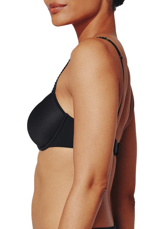 Thirdlove 24/7 Classic Underwire T-shirt Bra In Black