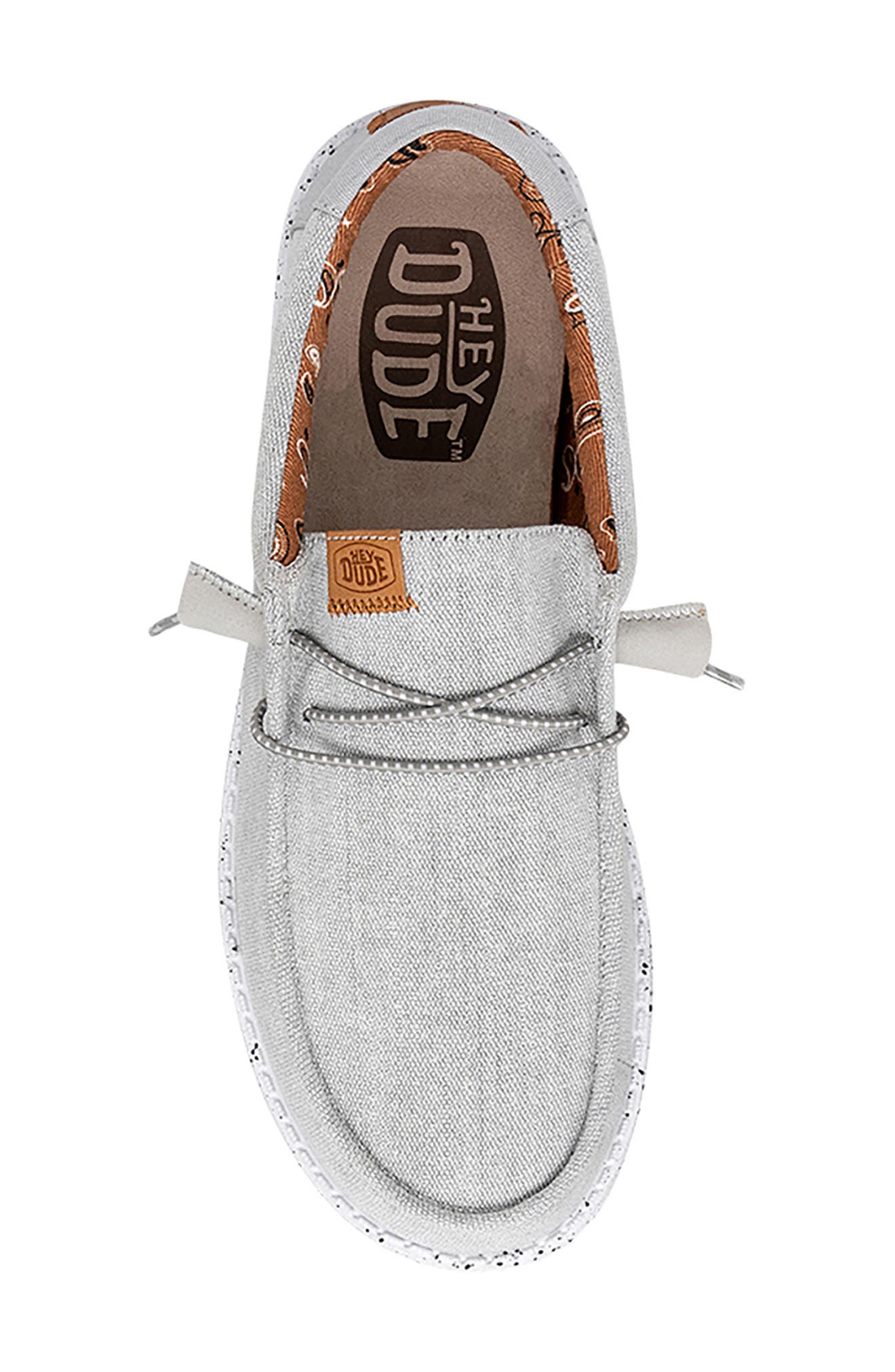 Hey Dude Wally Slip-On Sneaker, Alternate, color, Light Grey