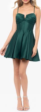 Blondie Nites Satin Minidress