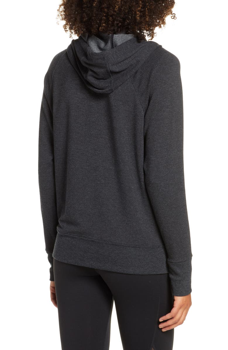 Zella Go To Zip Hoodie, Alternate, color, 