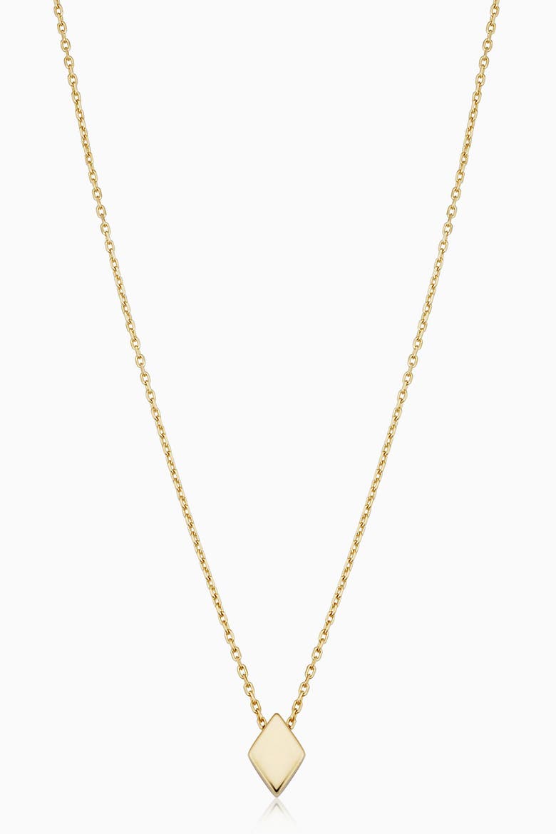 14K Yellow Gold Sweet Diamond Pendant Necklace, Main, color, Yellow Gold