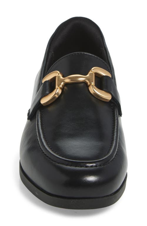 Marc Joseph New York Carmel Court Bit Buckle Loafer In Black Napa