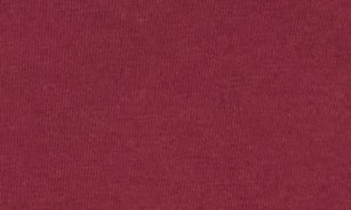 Rag & Bone Juliet Shirred Sleeve Top In Burgundy