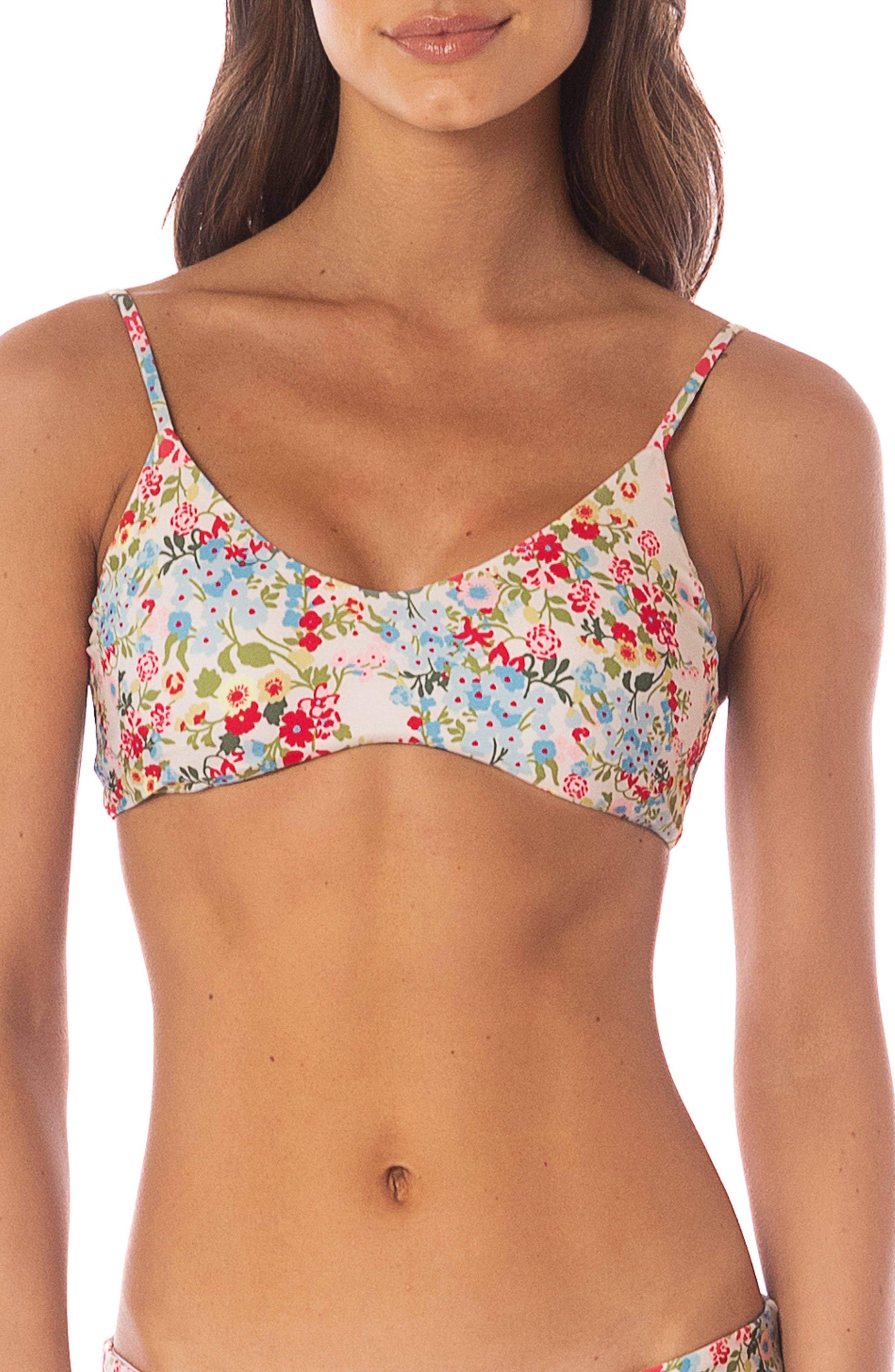Maaji Love in Bloom Liberties Reversible Bikini Top