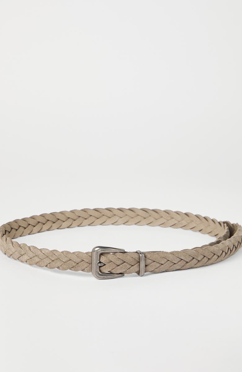 Brunello Cucinelli Braided belt, Alternate, color, 