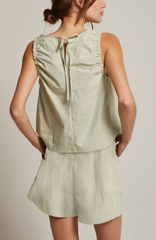 CRESCENT CRESCENT COTTON BLEND TOP AND SHORTS TWO PIECE SET