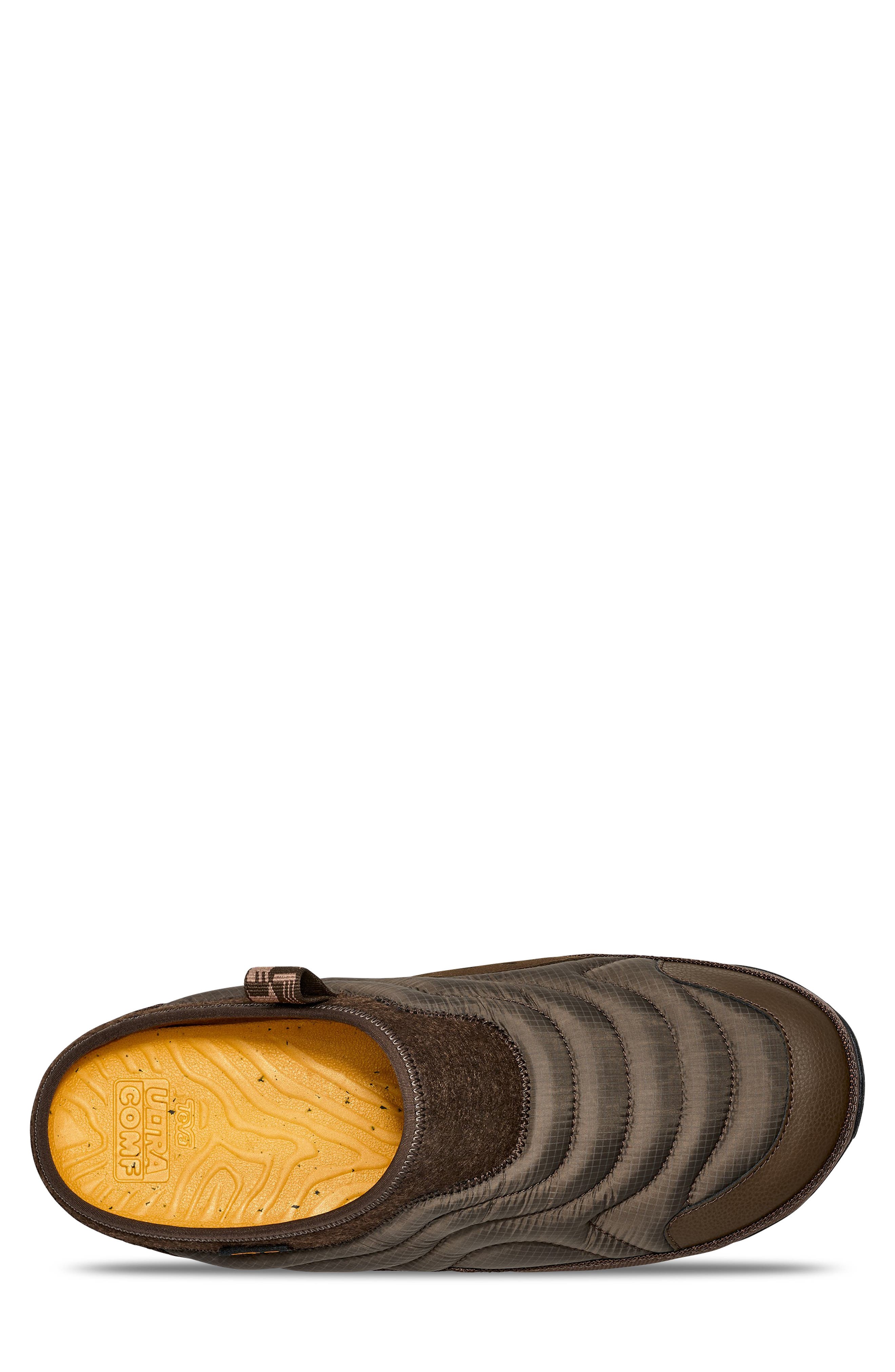 ReEmber Terrain Quilted Mule, Alternate, color, SLATE BLACK/ CHOCOLATE BROWN
