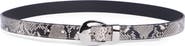 NORDSTROM RACK Snakeskin Embossed Belt