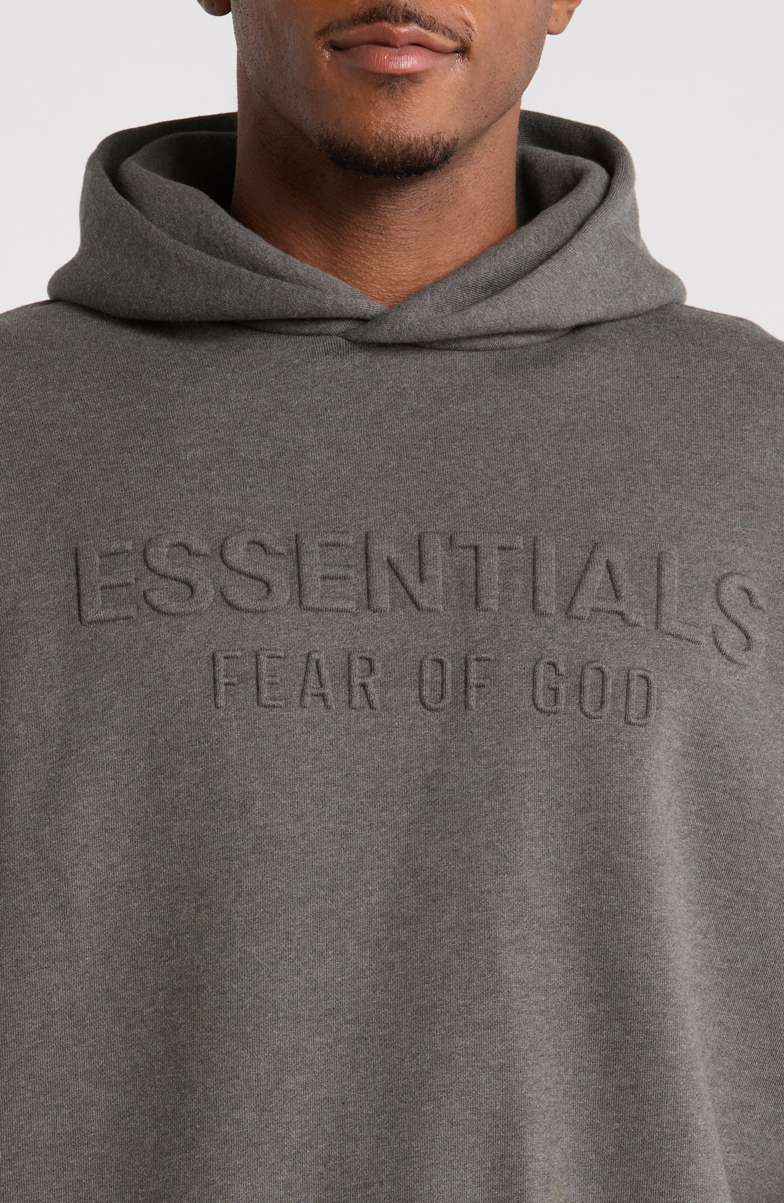 Fear of God Essentials '90s Relaxed Fit Hoodie (Men) | Nordstrom
