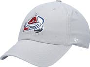 '47 Men's '47 Gray Colorado Avalanche Clean Up Adjustable Hat