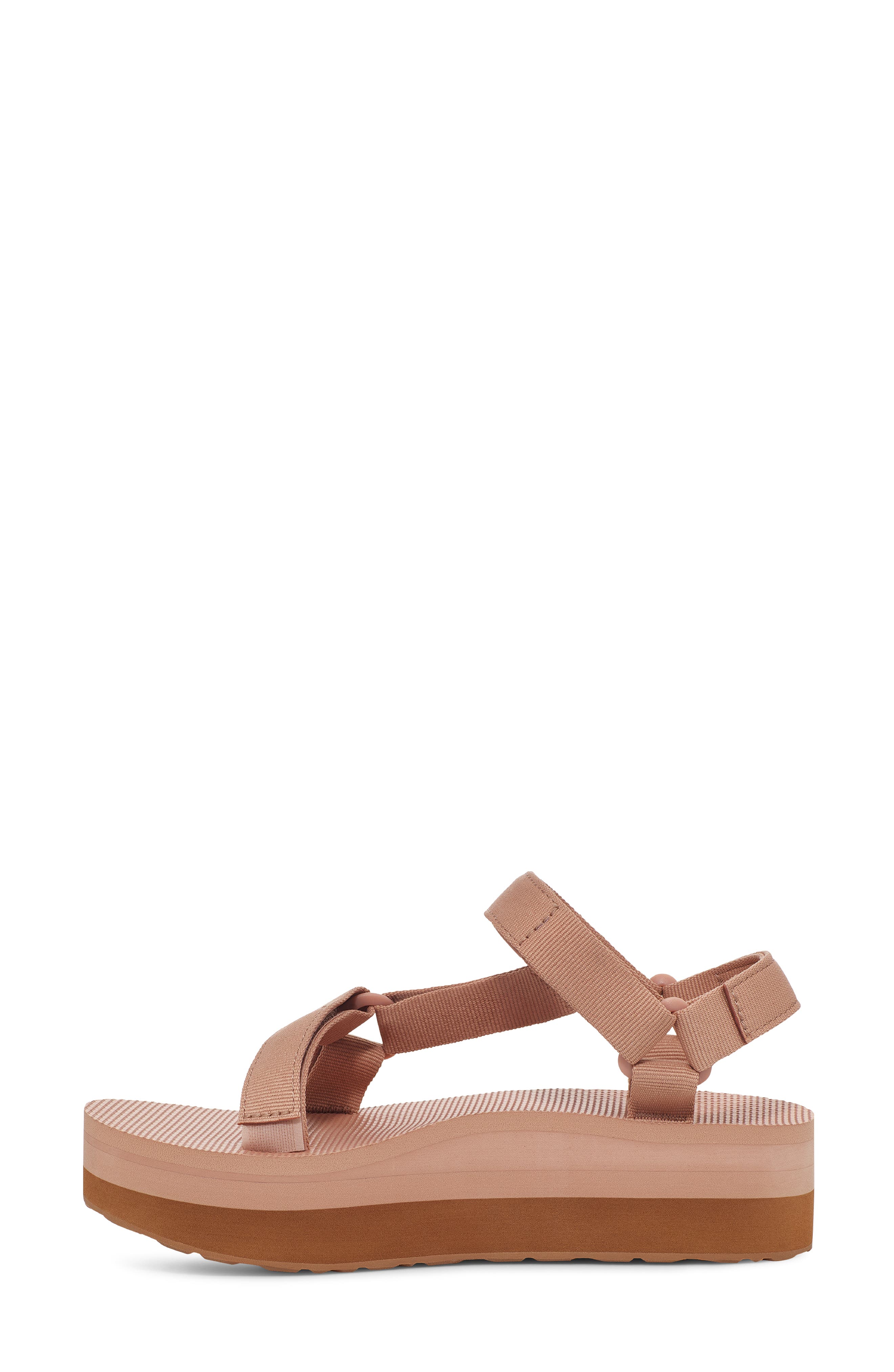 Teva Universal Platform Sandal, Alternate, color, Maple Sugar/ Lion