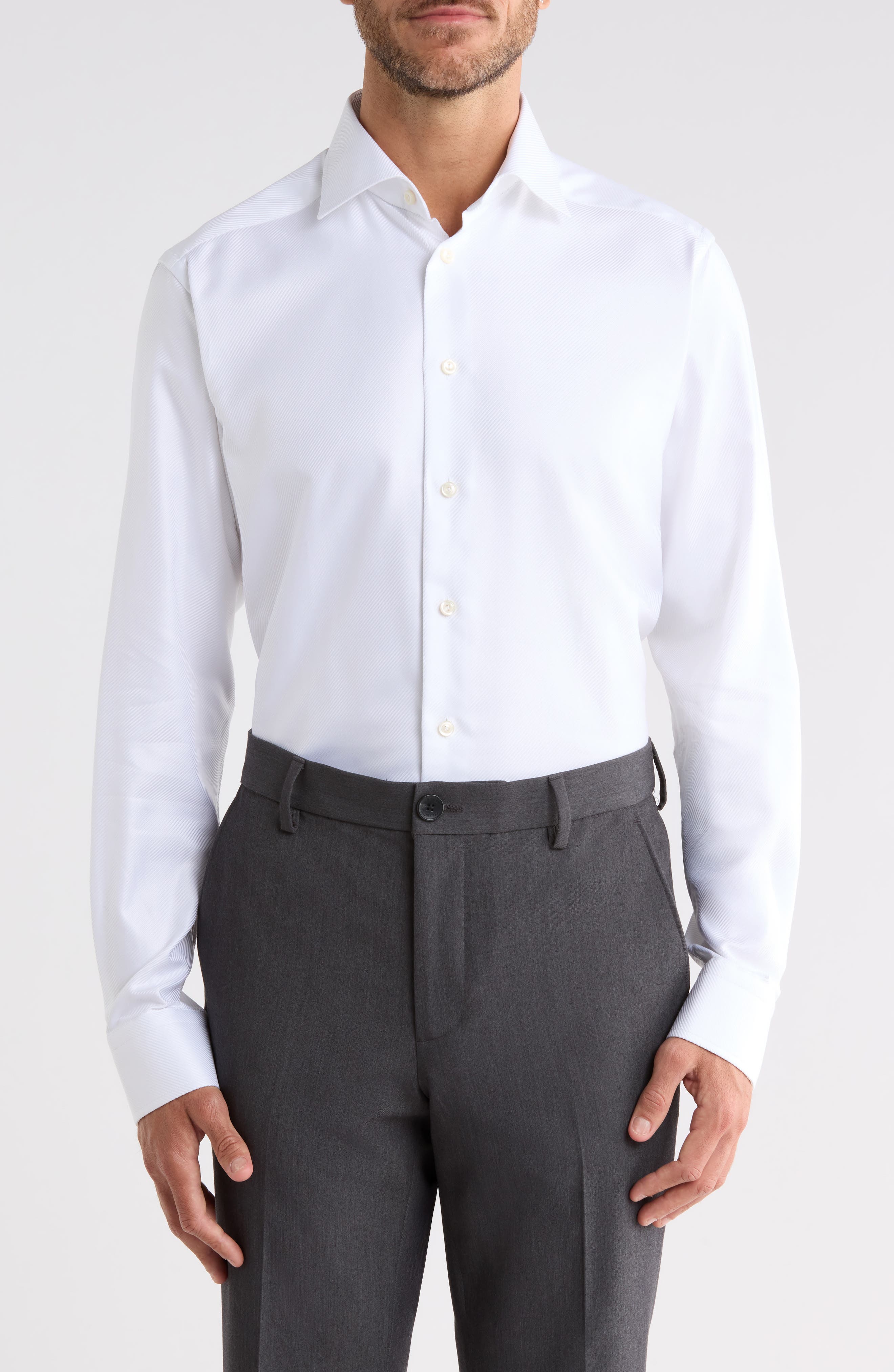 Contemporary Fit King Twill Shirt