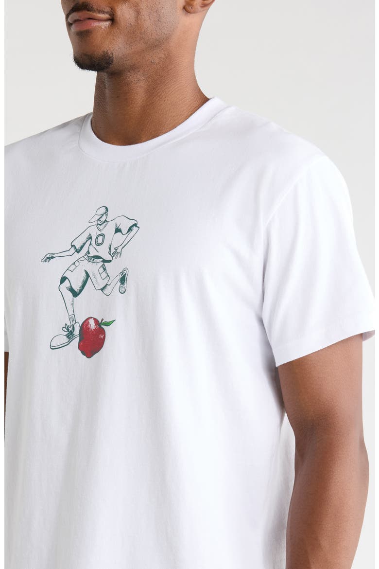 New York Market Graphic Tee, Alternate, color, WHITE