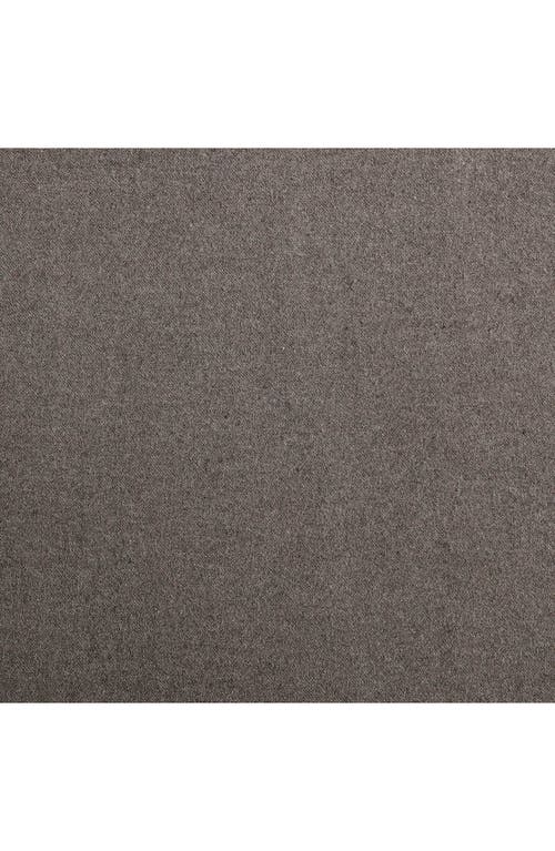 Calvin Klein Mélange Flannel Sheet Set In Chocolate