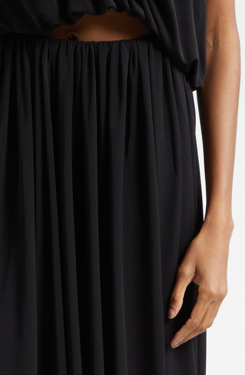 Cinq à Sept Calden Bubble Hem Skirt, Alternate, color, Black