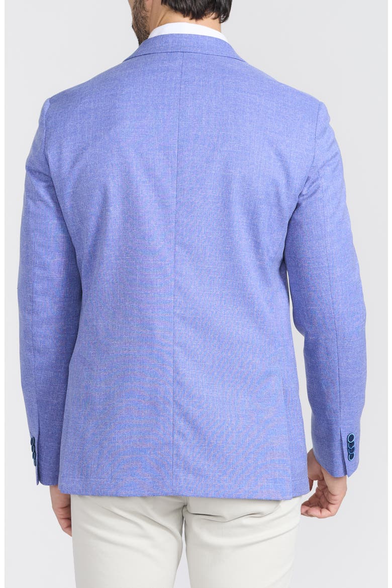 Gantona Textured Sport Coat, Alternate, color, PURPLE