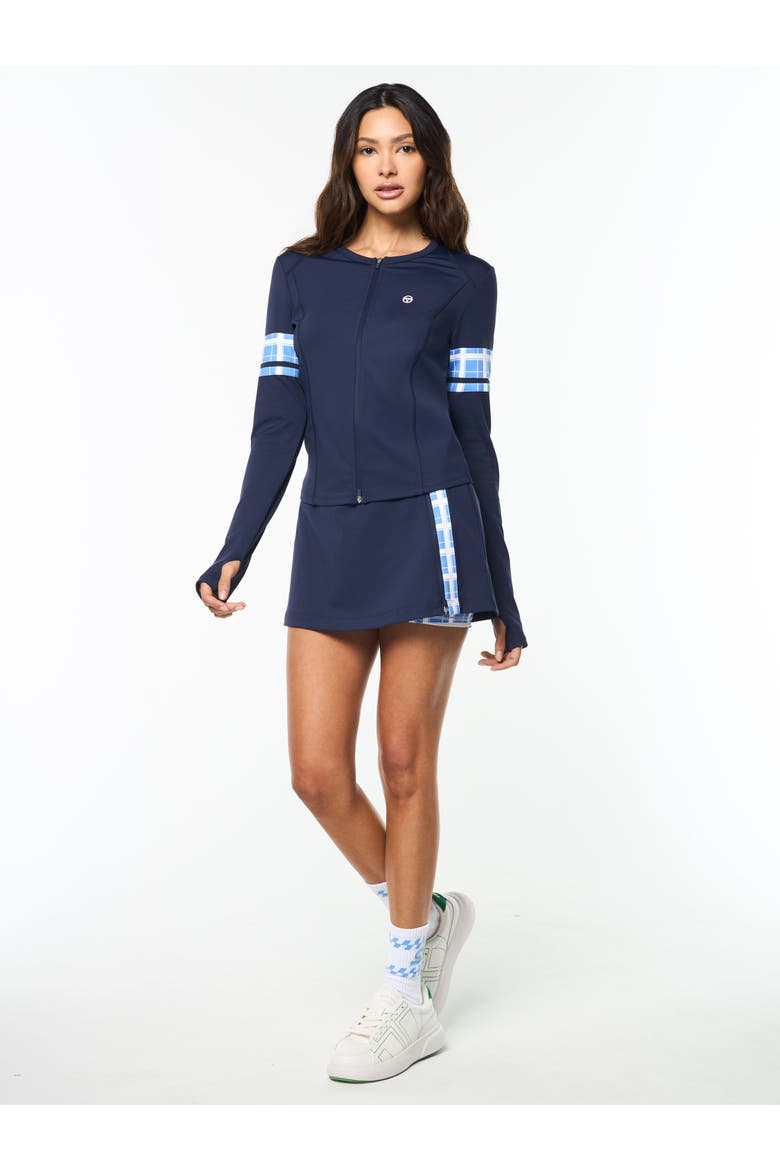 Lara Contour Jacket, Alternate, color, MARITIME BLUE