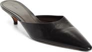 The Row Liiisa Pointed Toe Kitten Heel Mule