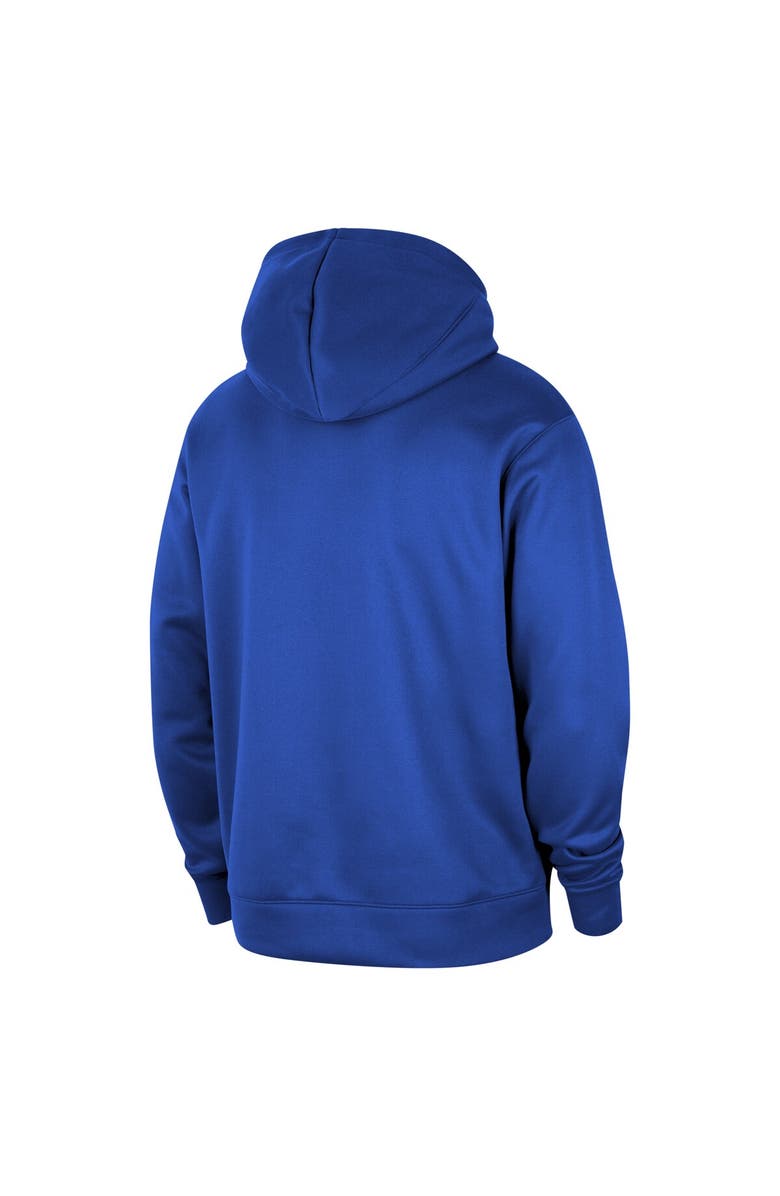 Nike Men's Nike Royal Milwaukee Bucks 2024/25 Spotlight On-Court Practice Performance Pullover Hoodie, Alternate, color, Royal