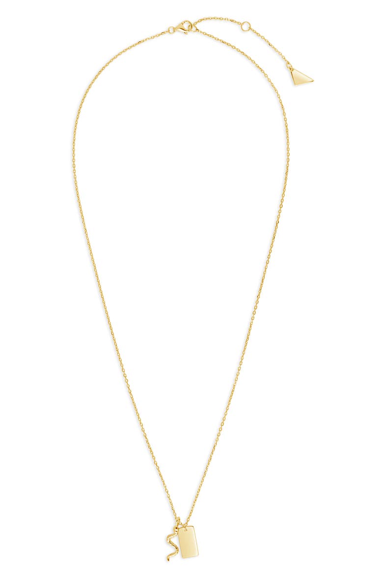 Bella Pendant Necklace, Main, color, GOLD
