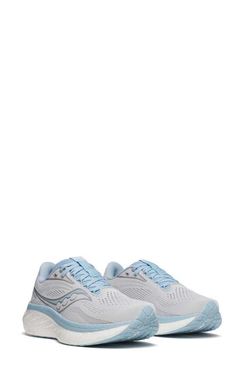 Saucony Ride 18 Running Shoe In Cloud/dream