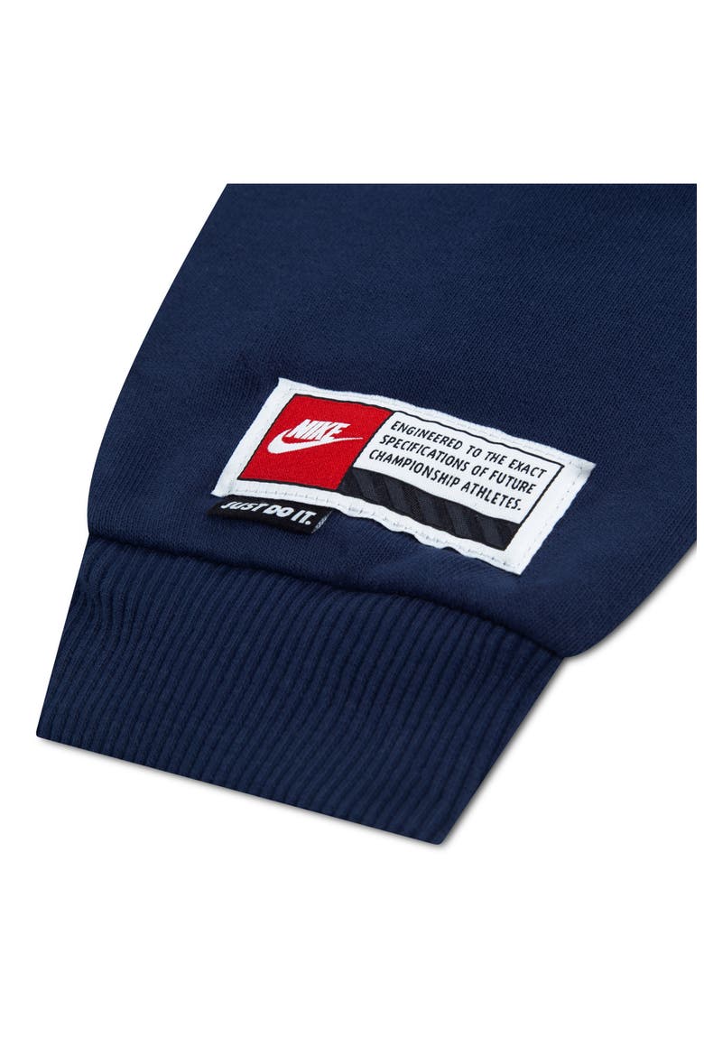 Kids' Multisport Cotton Blend Hoodie, Alternate, color, MIDNIGHT NAVY