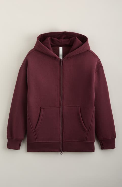 Kids' Cozy Fleece Full Zip Hoodie