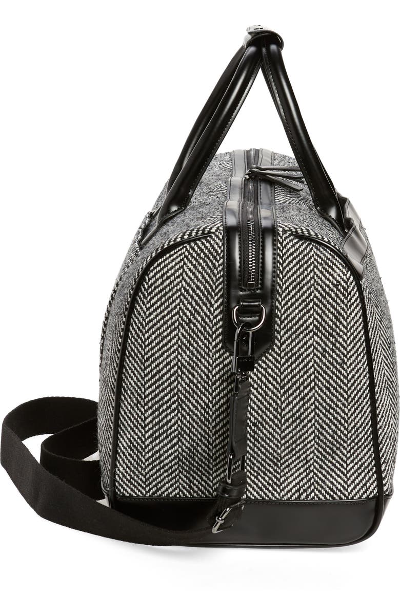 Ted Baker London Herringbone Holdall Bag, Alternate, color,