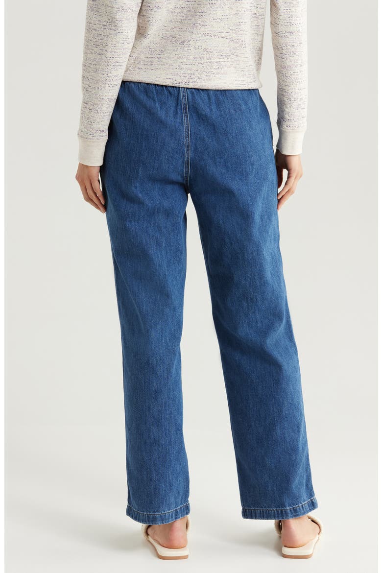 Drawstring Jeans, Alternate, color, MEDIUMWASH