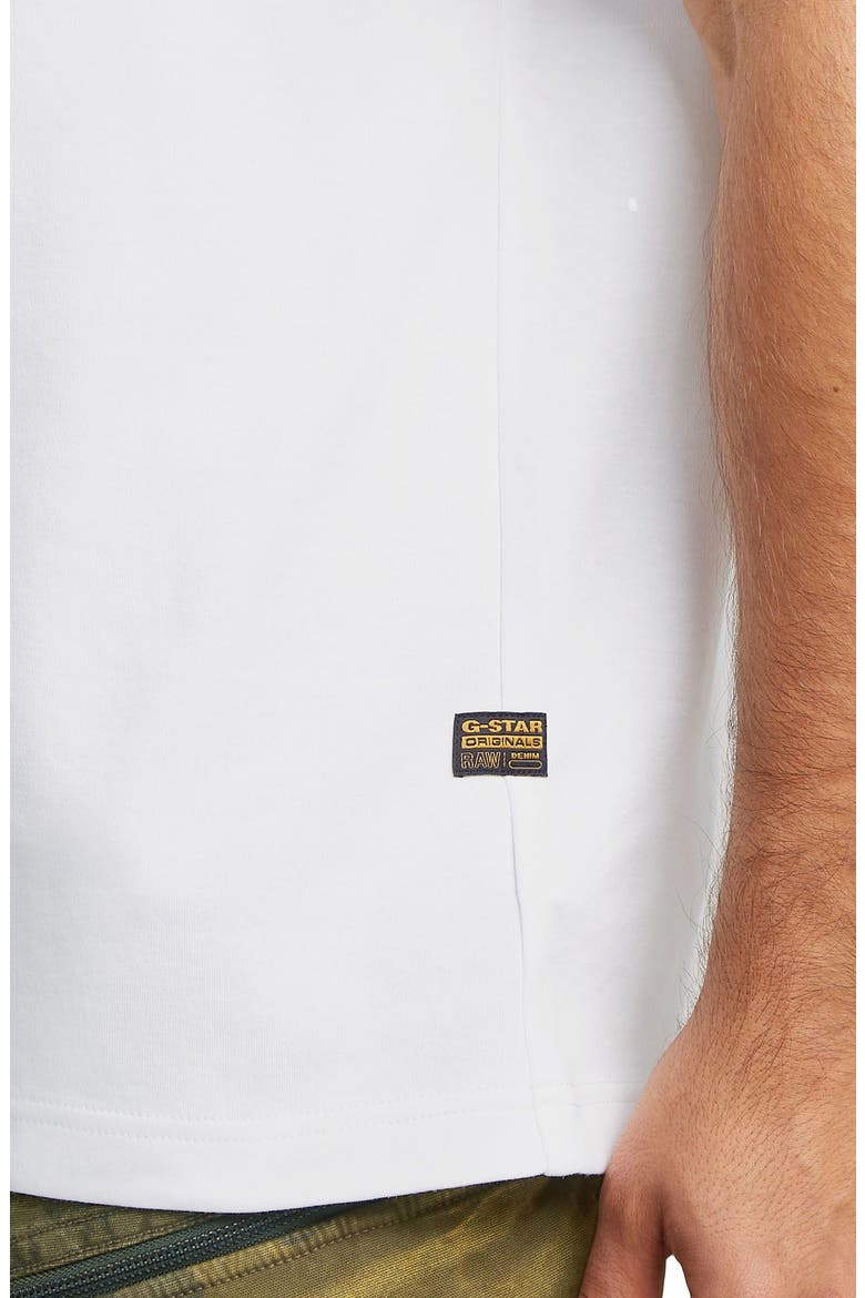 Script Organic Cotton Graphic T-Shirt, Alternate, color, WHITE