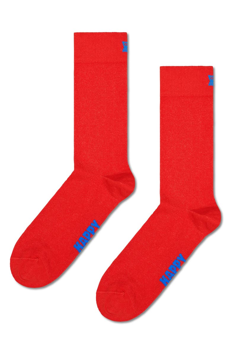 Happy Socks Assorted 5-Pack Crew Socks, Alternate, color, Blue Multi
