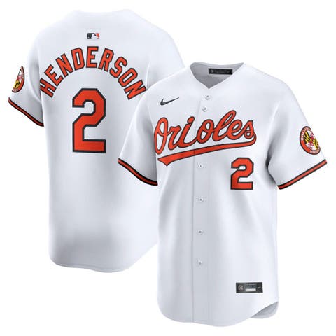 Men's Nike Gunnar Henderson White Baltimore Orioles Home Limited Player Jersey