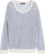 Weekend Max Mara Open Stitch Crewneck Sweater