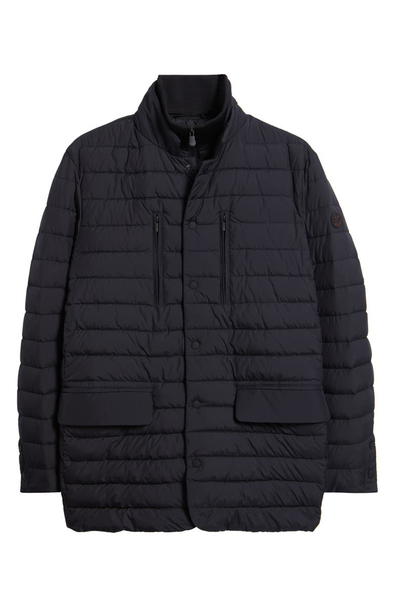 Save The Duck Elias Quilted Water Resistant Puffer Jacket, Alternate, color, Black